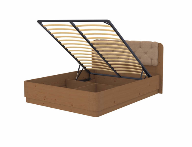 Кровать Wood Home 1 с ПМ