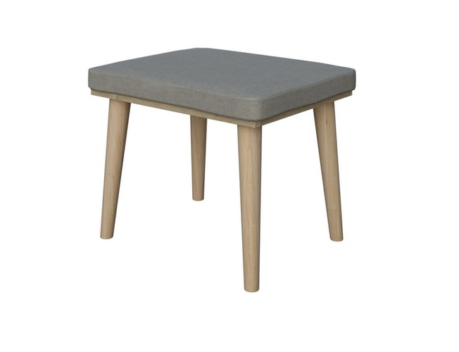 Банкетка узкая Lagom светло-серая