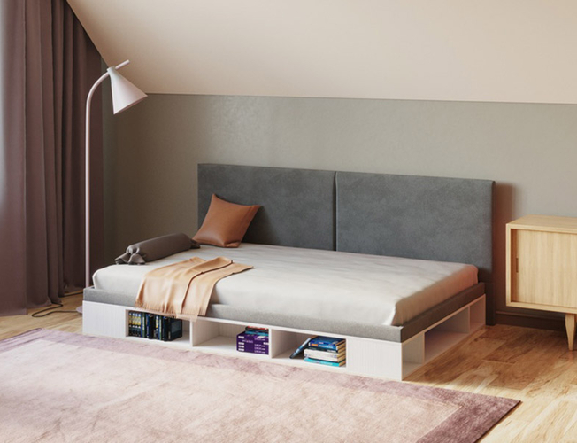 Кровать тахта Lancaster 1 с подъемным механизмом