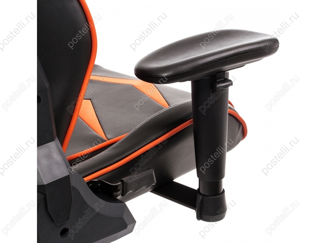 Игровое кресло Racer черное/оранжевое (Арт. 1855)