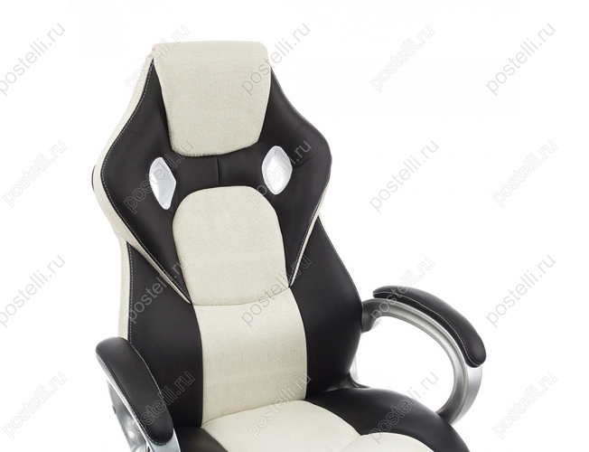 Игровое кресло Navara кремовое/черное (Арт. 1723)