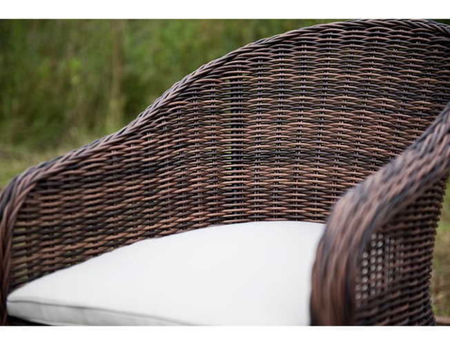 Кресло из ротанга 4SIS Равенна коричневый (Арт.YH-C1103W)
