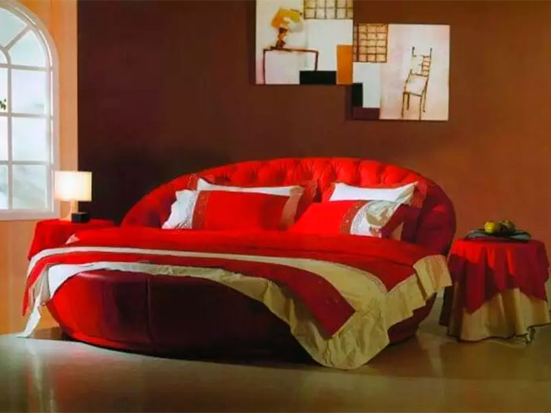 Круглая кровать Элио V08