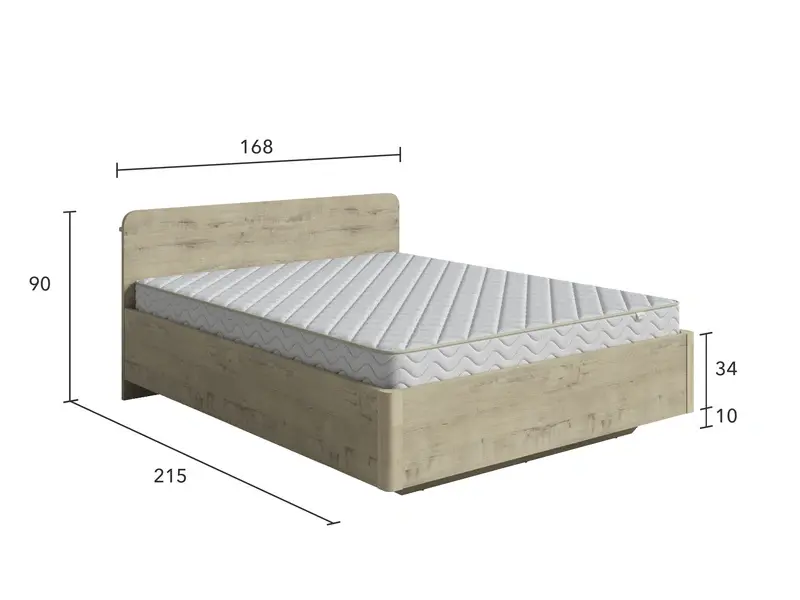 Парящая кровать Minima Light