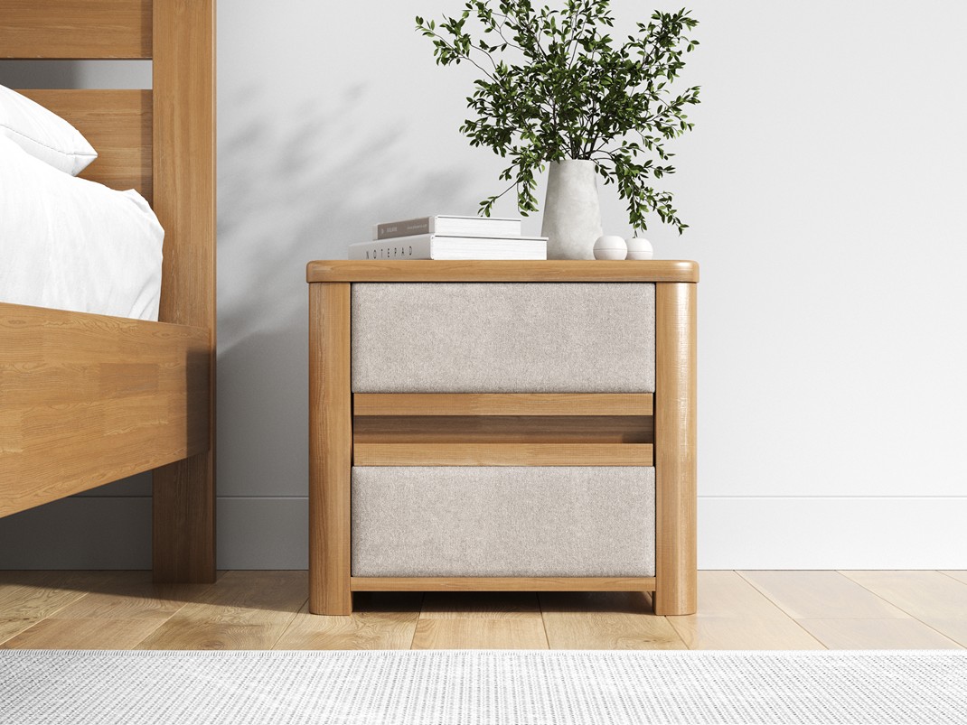 Тумба Wood Soft Антик (сосна) с брашированием/Nice Латте